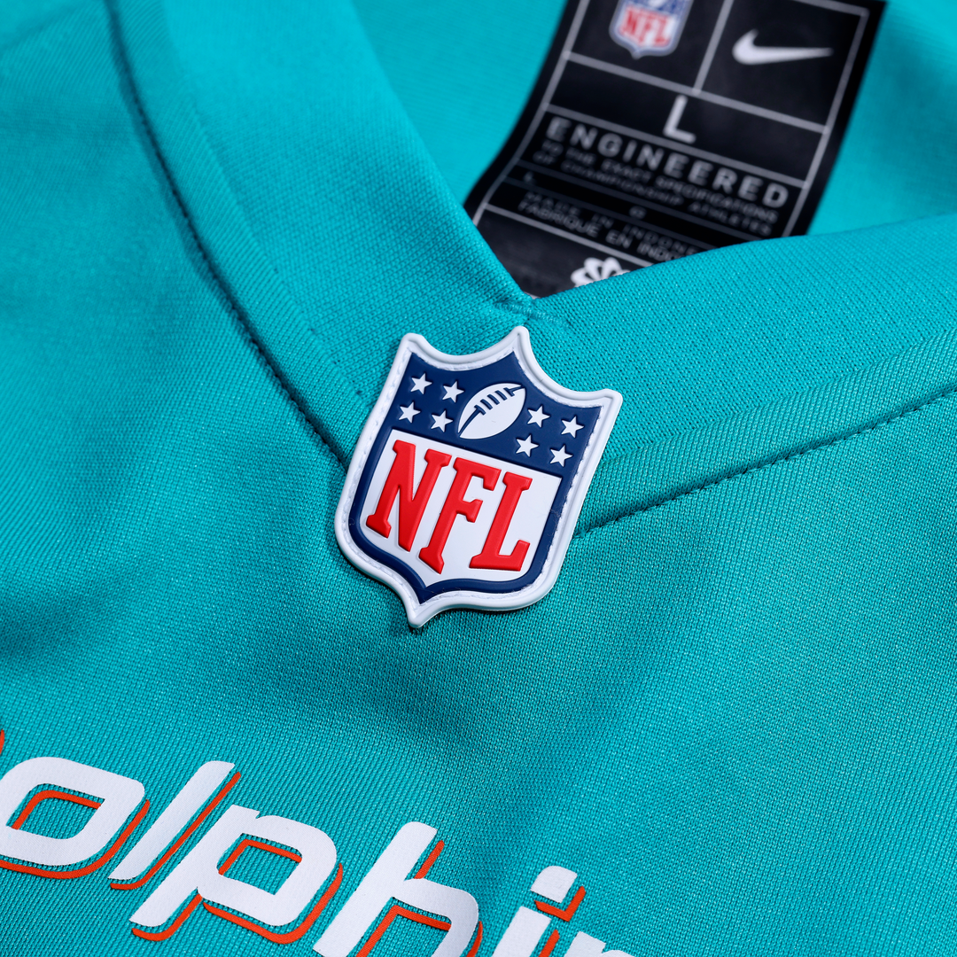 Men's Miami Dolphins Darren Waller Nike Aqua Team Game product image 4