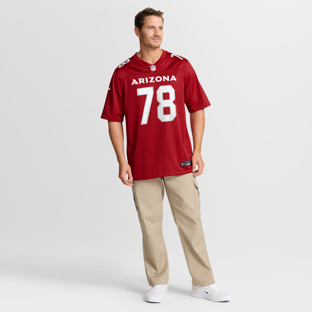Arizona Cardinals Josh Fryar Nike Cardinal Game Jersey product image 7