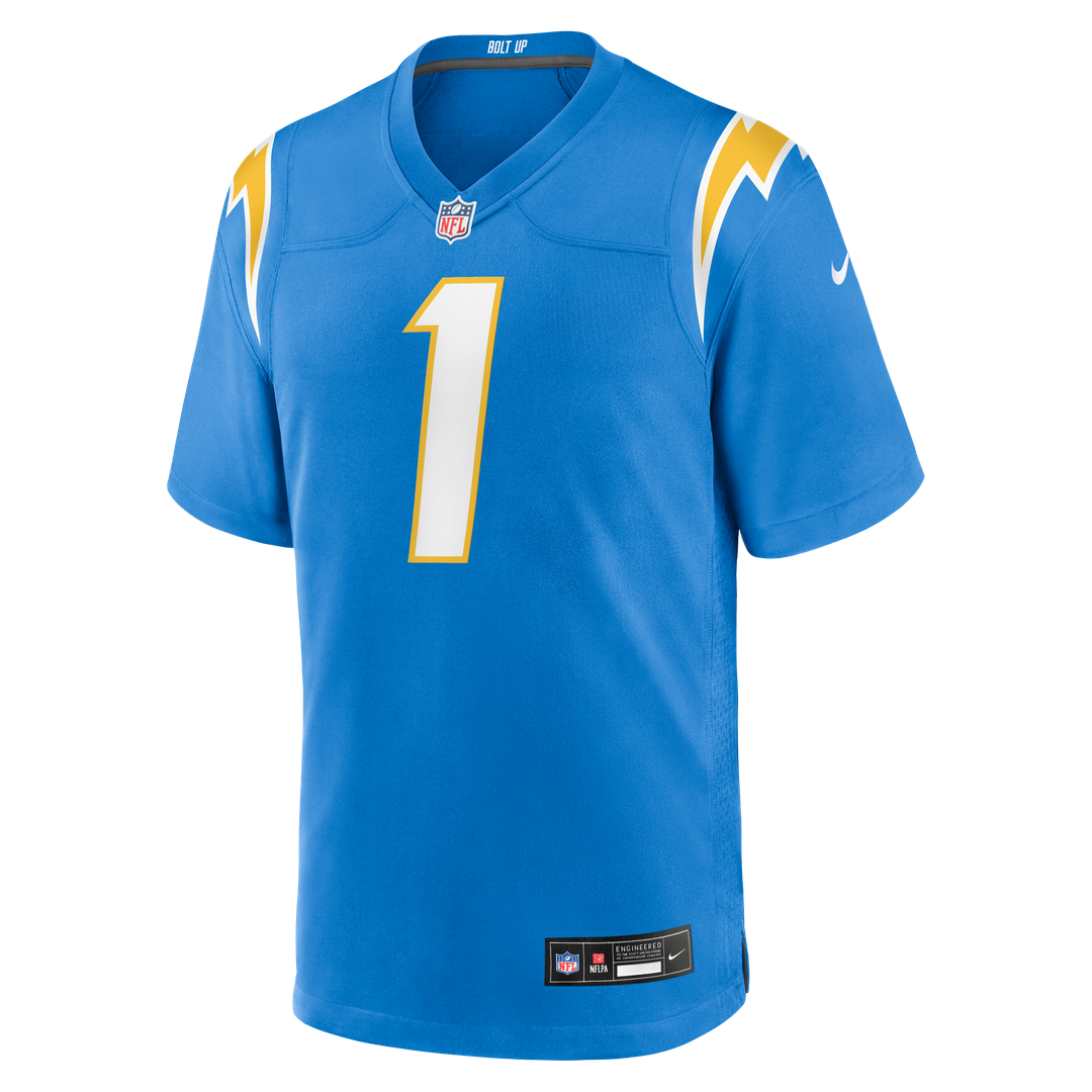 Los Angeles Chargers Number 1 Dad Nike Powder Blue Game product image 2