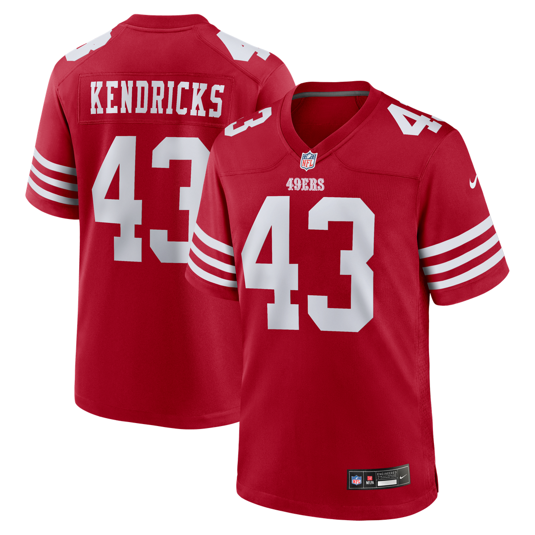 Men's San Francisco 49ers Eric Kendricks Nike Scarlet Team product image 1