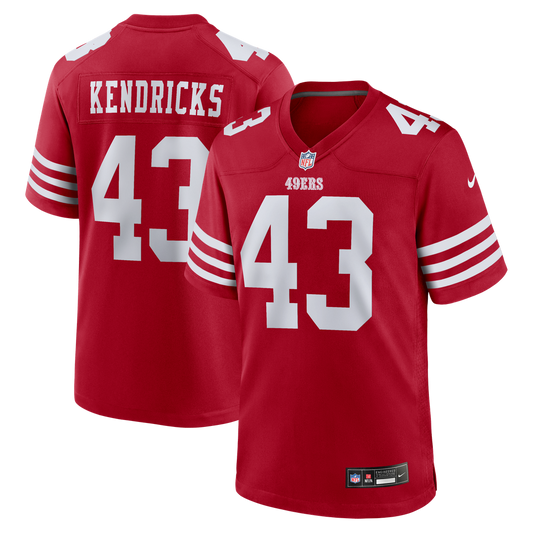 Men's San Francisco 49ers Eric Kendricks Nike Scarlet Team product image 1
