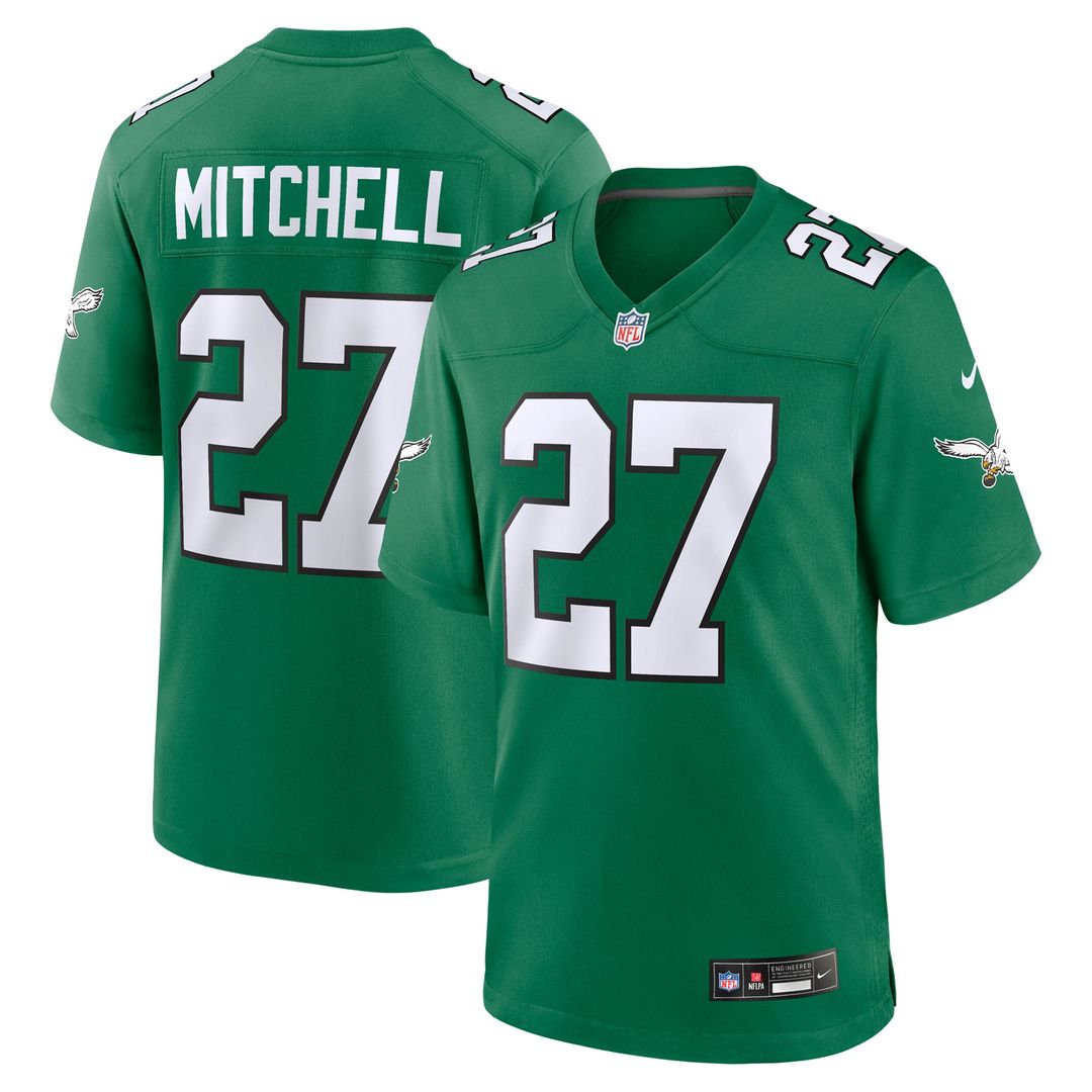 Men's Philadelphia Eagles Quinyon Mitchell Nike White Game product image 7
