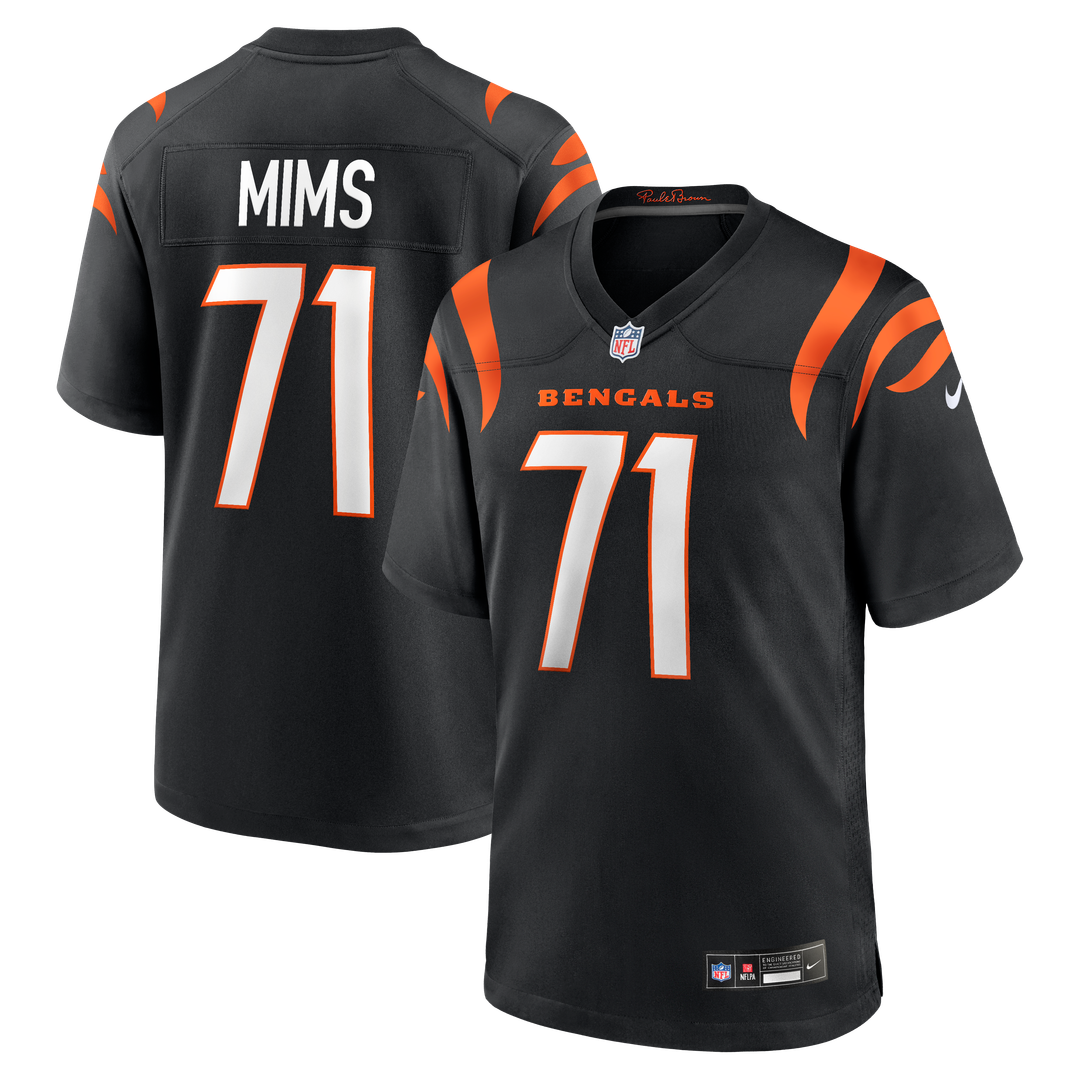Men's Cincinnati Bengals Amarius Mims Nike Black Player product image 1