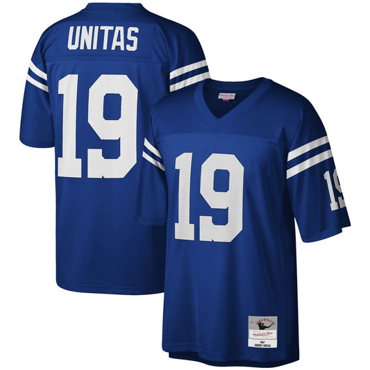 Men's Baltimore Colts Johnny Unitas Mitchell & Ness Royal product image 1