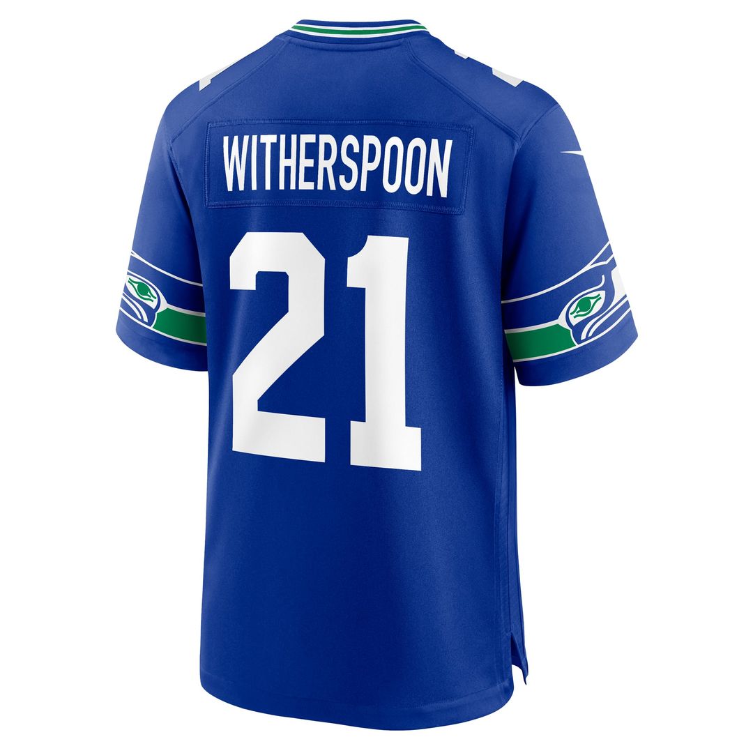 Men's Seattle Seahawks Devon Witherspoon Nike White Game product image 15