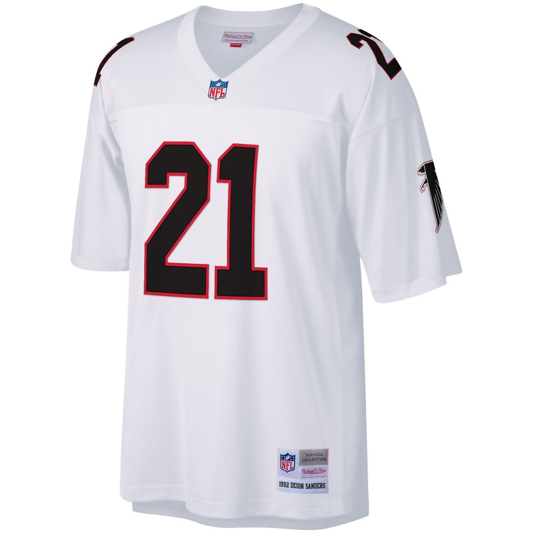Atlanta Falcons Deion Sanders Mitchell & Ness White Legacy product image 5