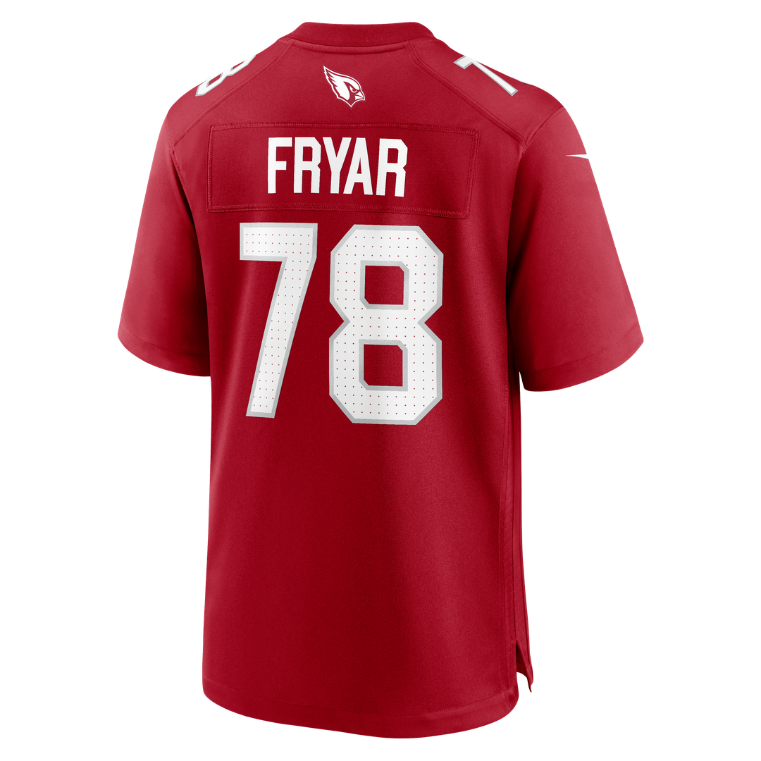 Arizona Cardinals Josh Fryar Nike Cardinal Game Jersey product image 3
