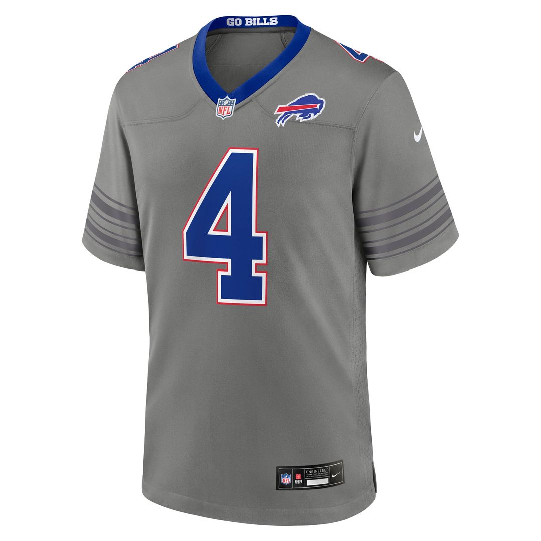 Buffalo Bills James Cook III Nike Gray Nickel City Game product image 5