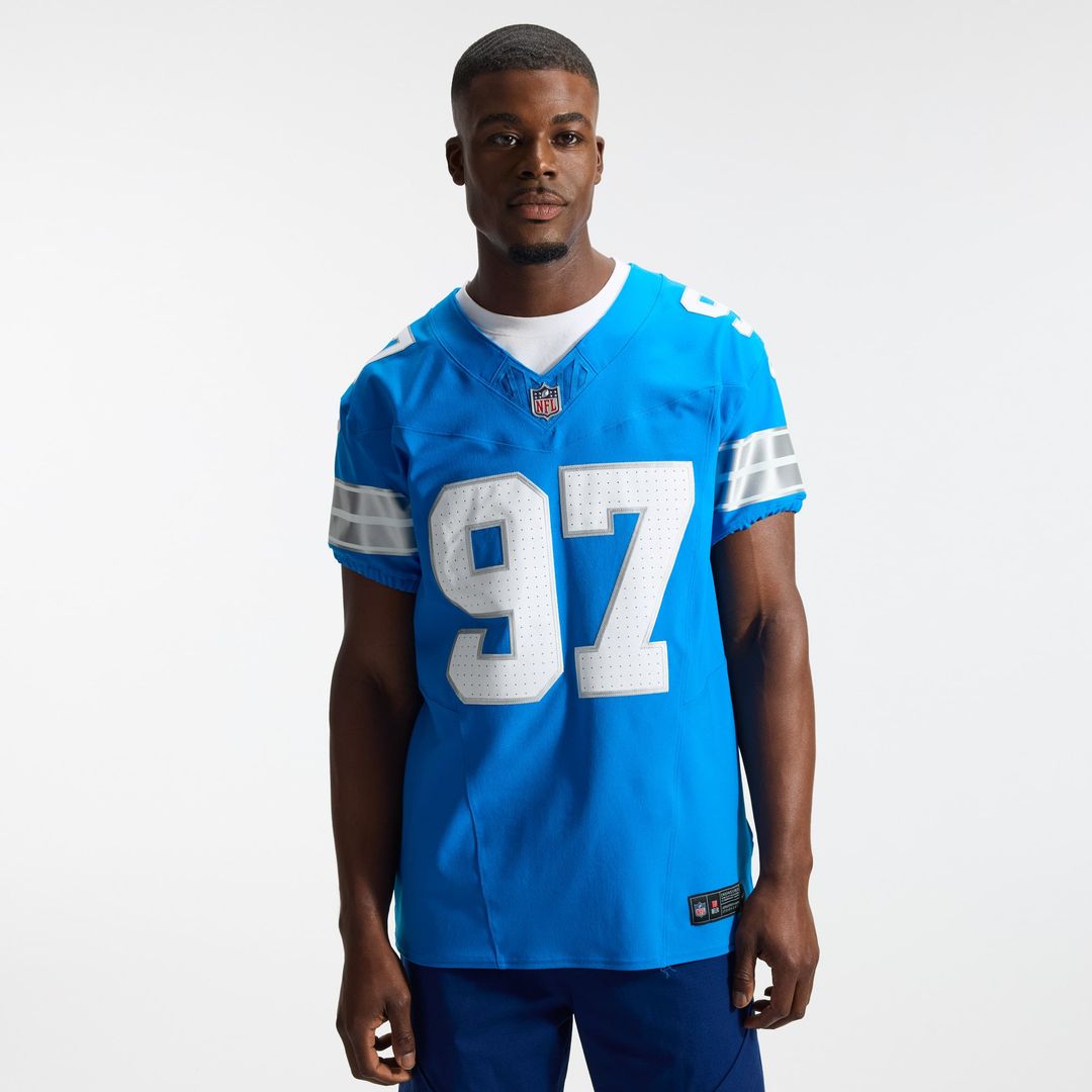 Men's Detroit Lions Aidan Hutchinson Nike Black Alternate product image 22