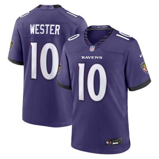 Men's Baltimore Ravens LaJohntay Wester Nike Purple Team product image 1