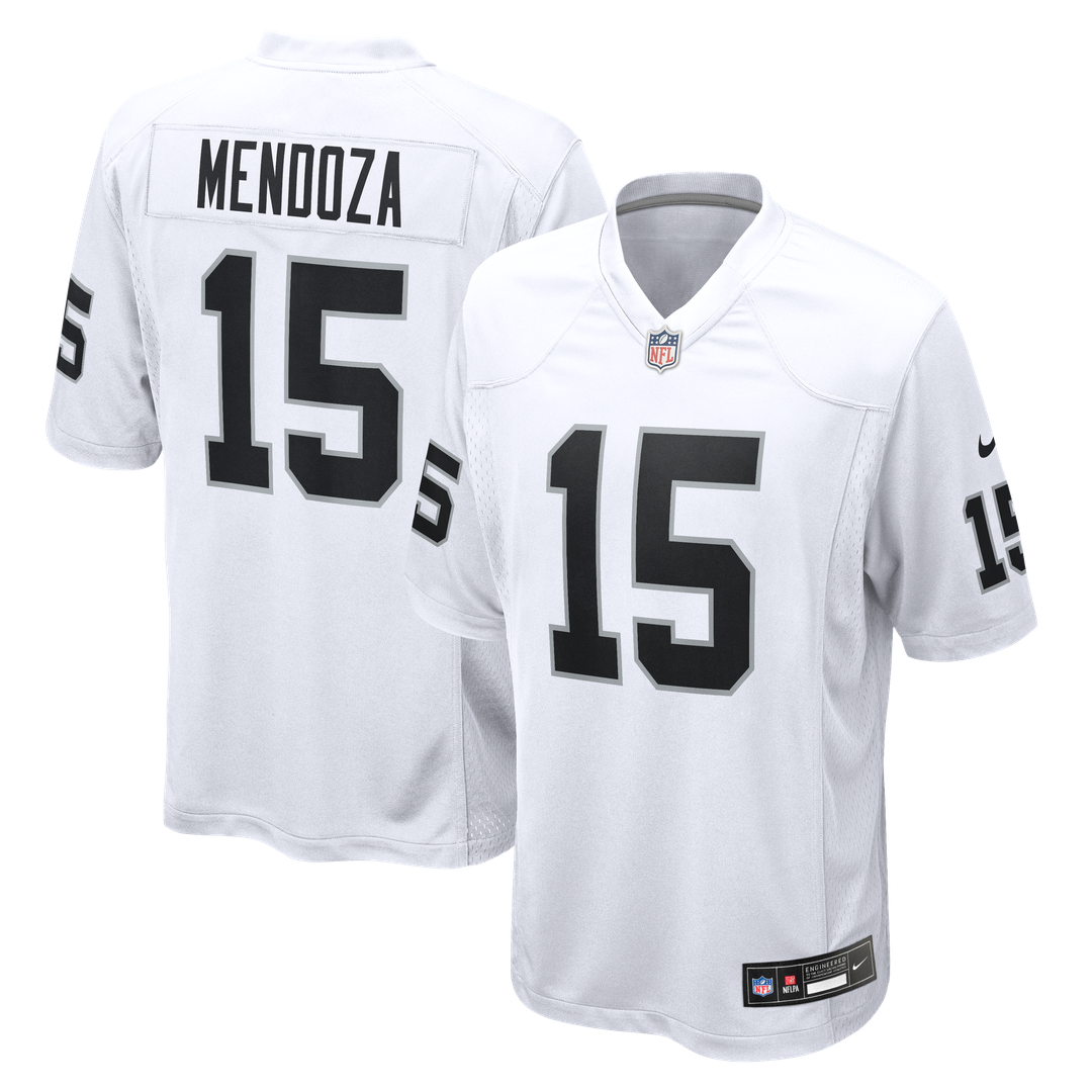 Las Vegas Raiders Fernando Mendoza Nike White Game Jersey product image 1