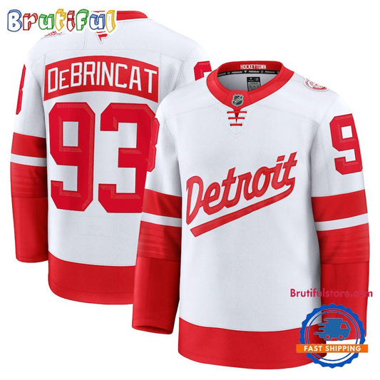 Detroit Red Wings 2025 Nhl Stadium Series Alex Debrincat #93 Hockey Jerssey product image 1, provided for visual reference