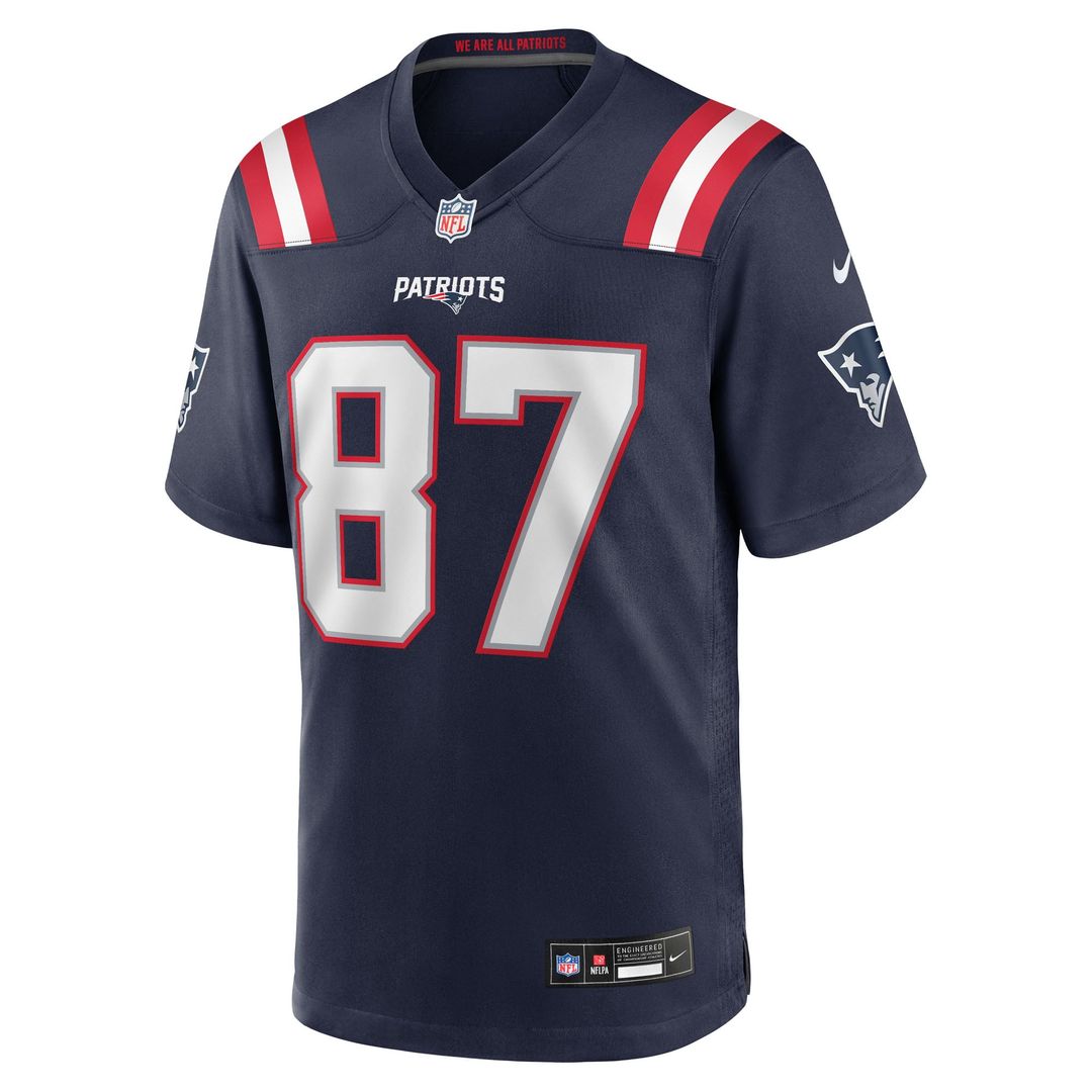 Men's New England Patriots Rob Gronkowski Nike Red product image 14