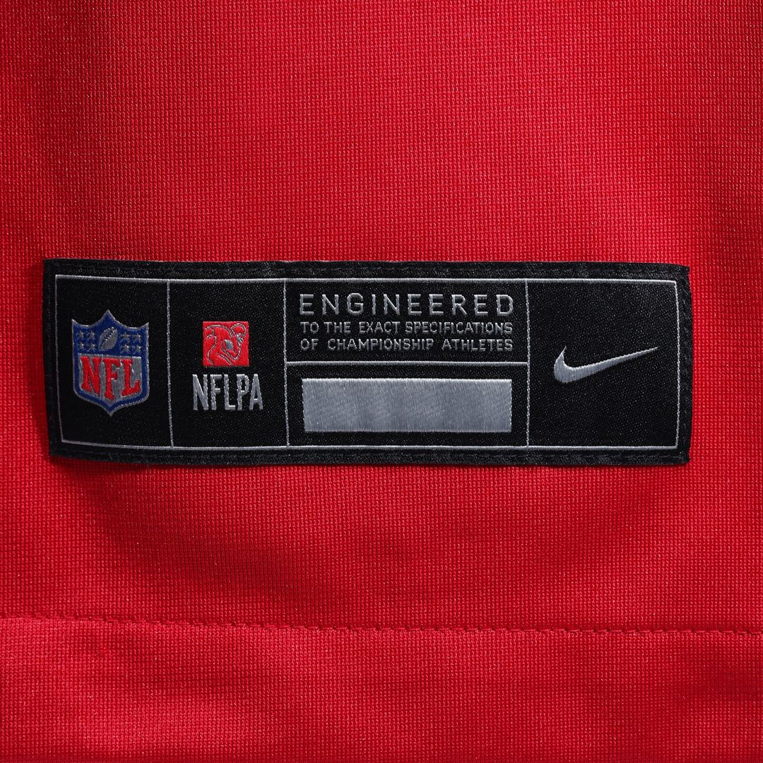 Men's Graham Barton Pick No. 26 Nike Red Player Game Jersey product image 6