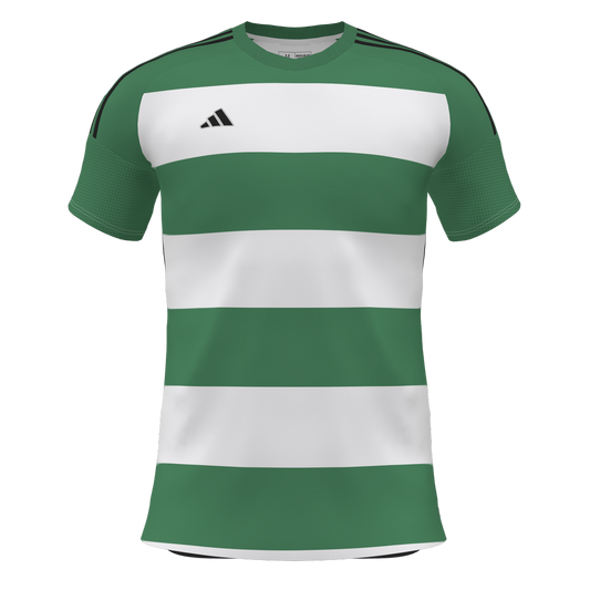 adidas Youth Competition 25 Custom Jersey Dublin United FC - Green/Wht product image 1, provided for visual reference and