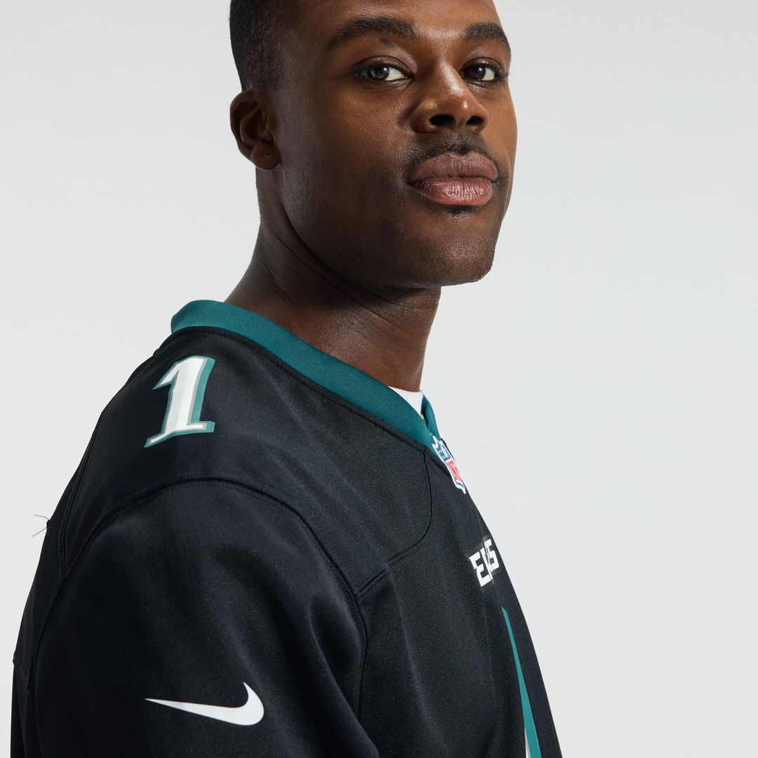 Philadelphia Eagles Jalen Hurts Nike Black Alternate Game product image 23