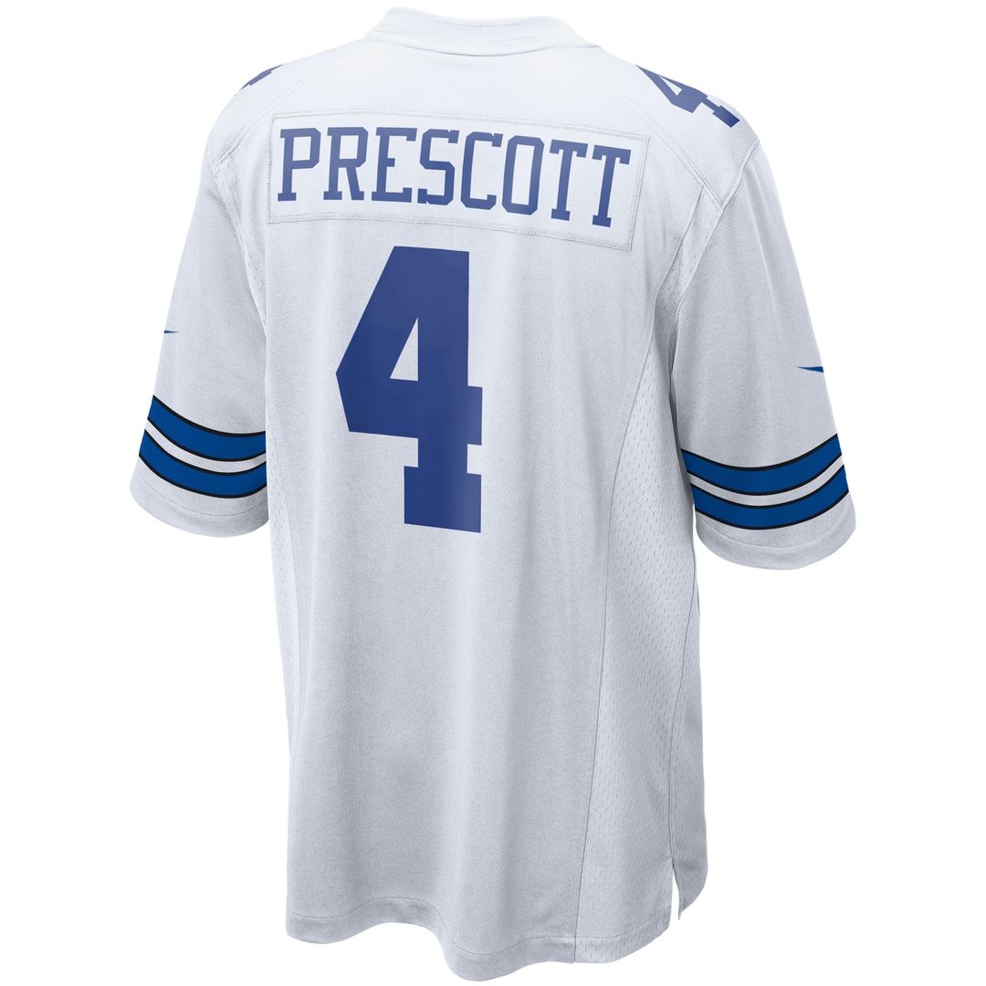 Men's Dallas Cowboys Dak Prescott Nike Navy Game Team Jersey product image 19