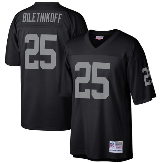Las Vegas Raiders Fred Biletnikoff Mitchell & Ness Black product image 1