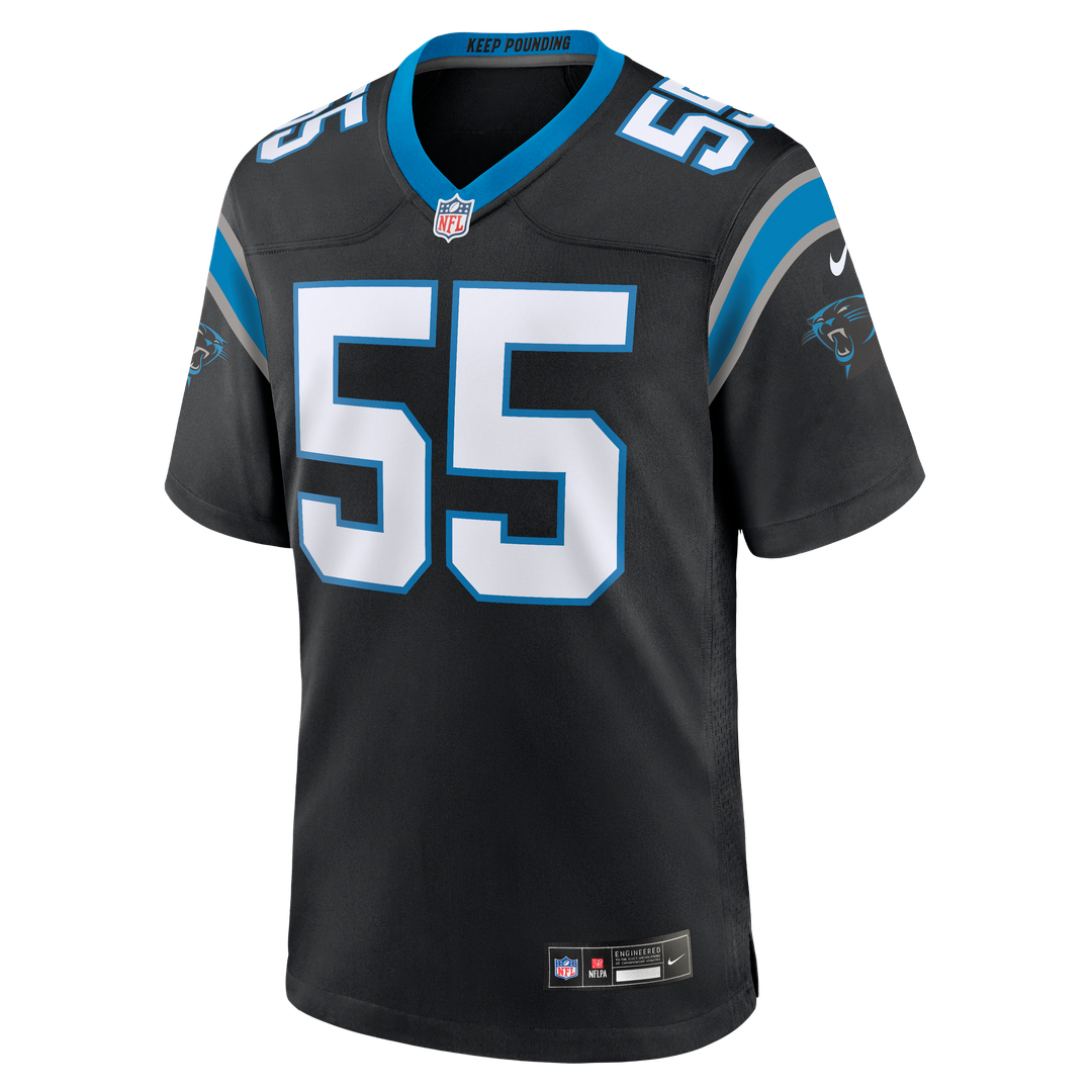 Men's Carolina Panthers Maema Njongmeta Nike Black Team product image 2