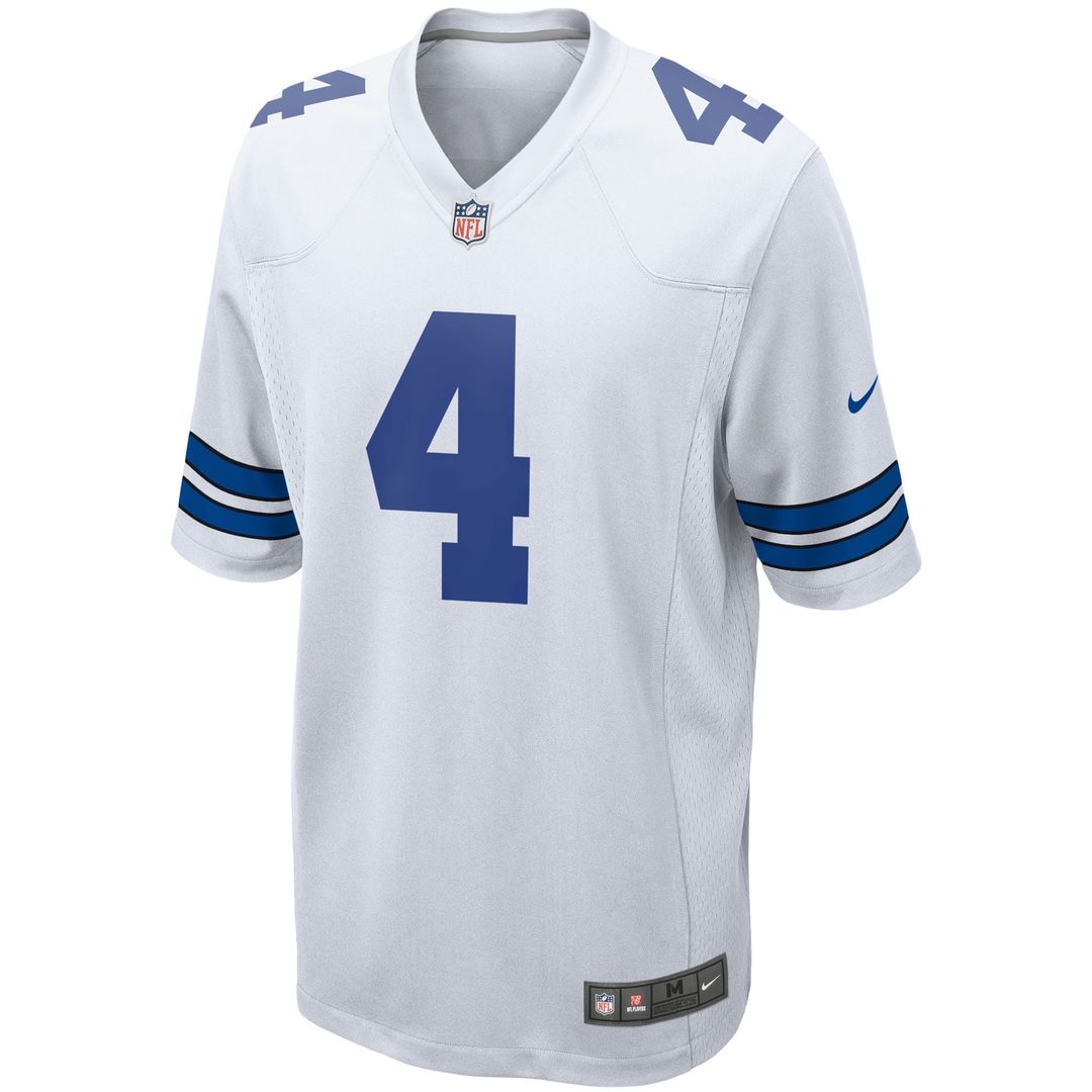 Men's Dallas Cowboys Dak Prescott Nike Navy Game Team Jersey product image 18