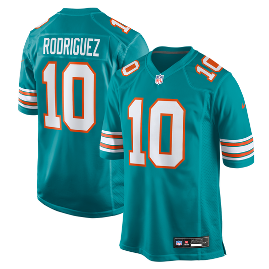 Men's Miami Dolphins Jacob Rodriguez Nike Aqua Alternate product image 1