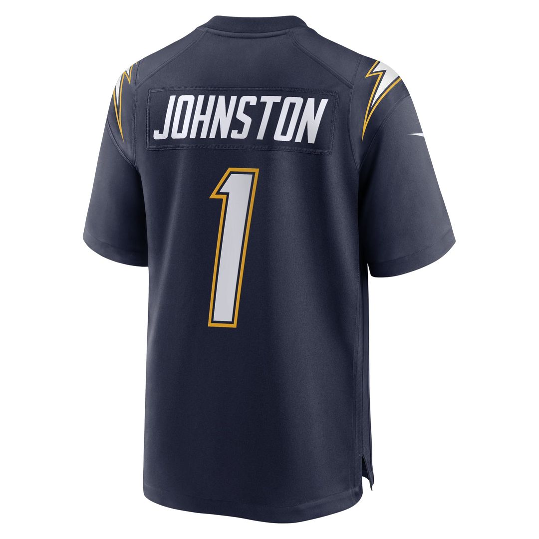 Men's Los Angeles Chargers Quentin Johnston Nike Navy product image 6