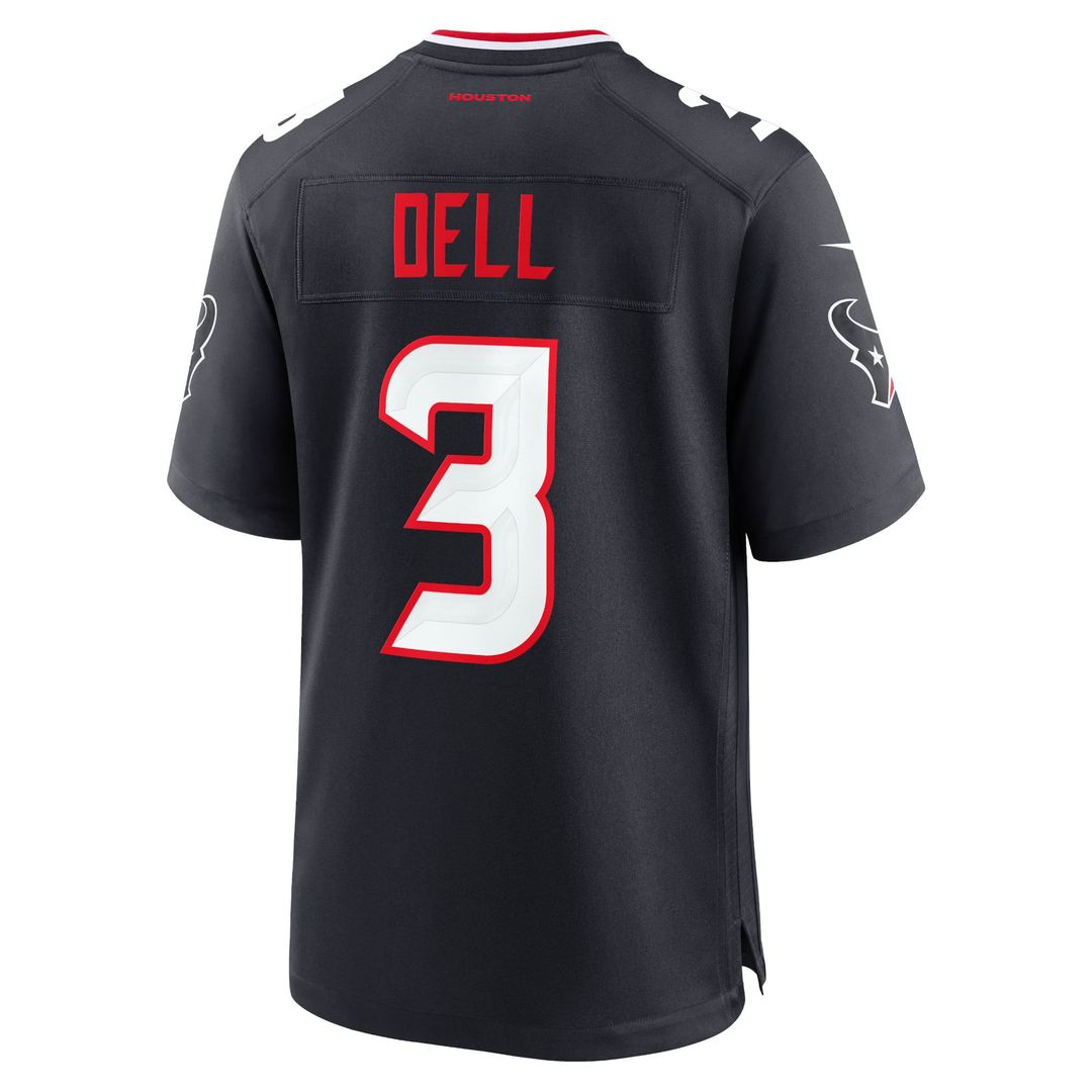 Men's Houston Texans Tank Dell Nike Red Alternate Game product image 15