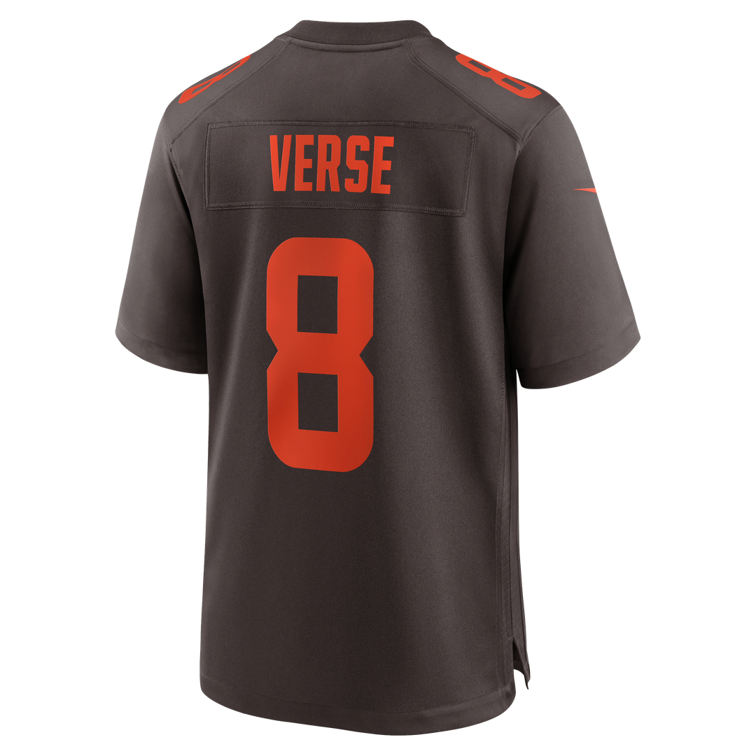 Men's Cleveland Browns Jared Verse Nike Brown Game Jersey product image 3