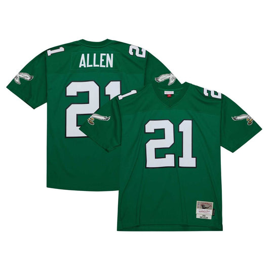 Philadelphia Eagles Eric Allen Mitchell & Ness Kelly Green product image 1