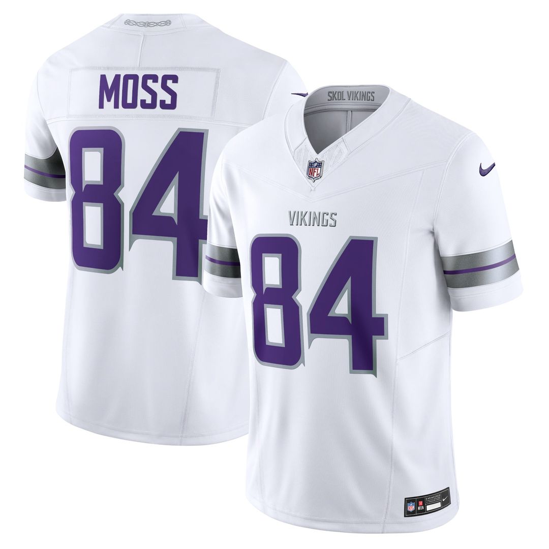 Men's Minnesota Vikings Randy Moss Nike White Alternate product image 1