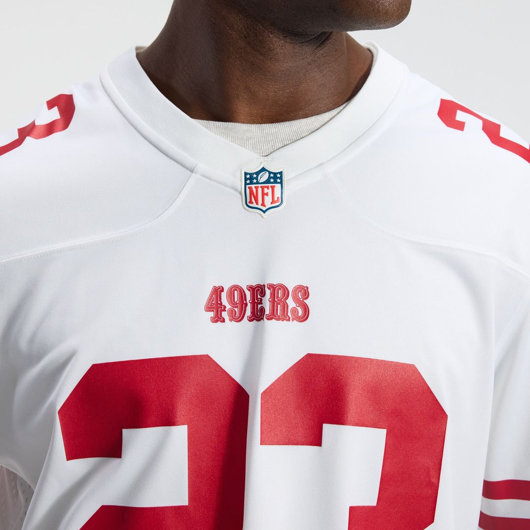 Men's San Francisco 49ers Christian McCaffrey Nike White product image 7