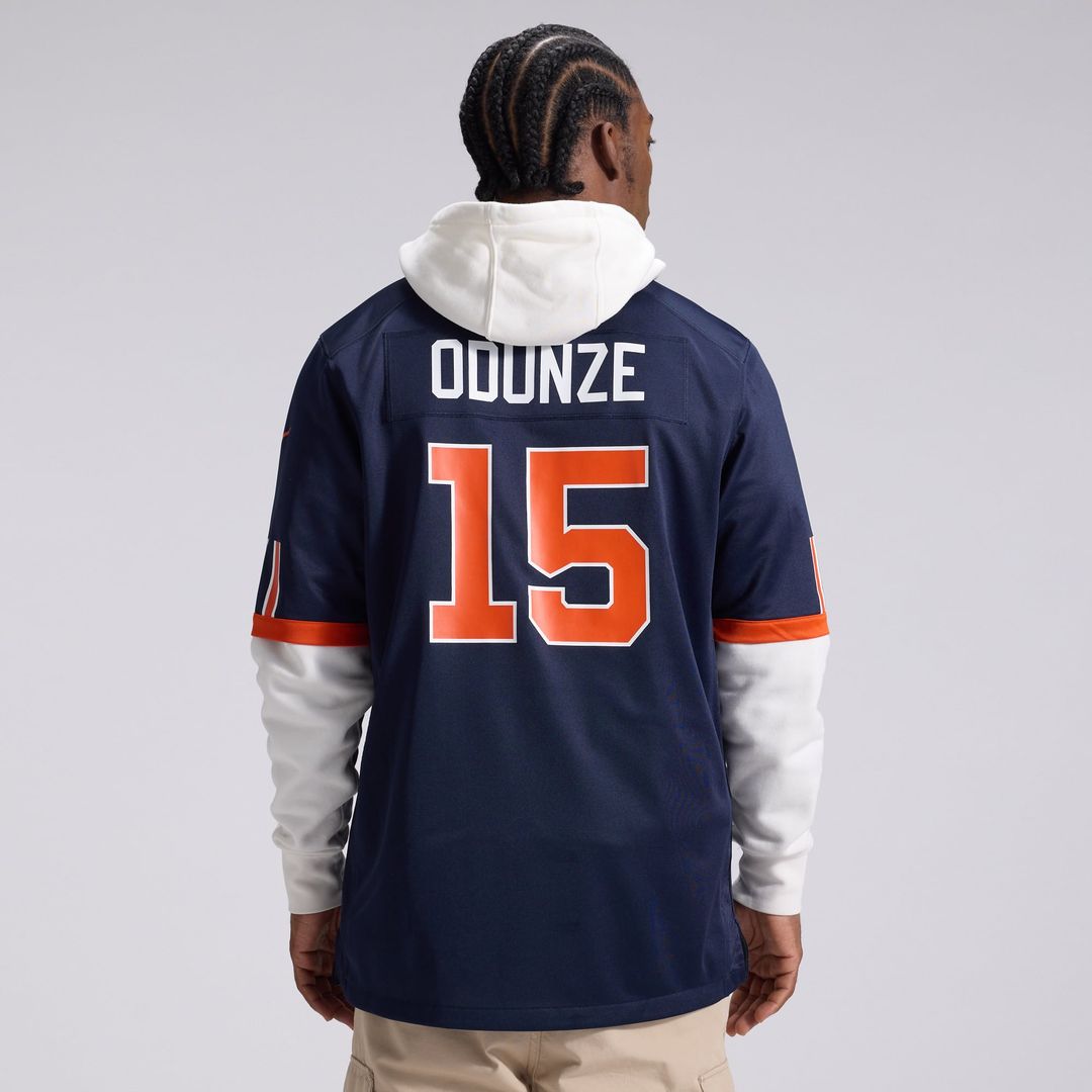 Men's Chicago Bears Rome Odunze Nike Navy 2026 Rivalries product image 3