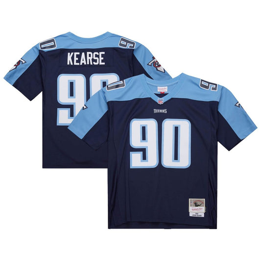 Men's Tennessee Titans Jevon Kearse Mitchell & Ness Navy product image 1