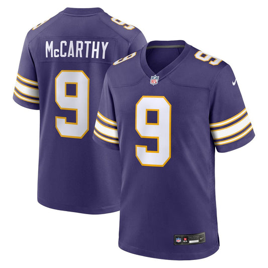Men's Minnesota Vikings J.J. McCarthy Nike Purple 2nd product image 1