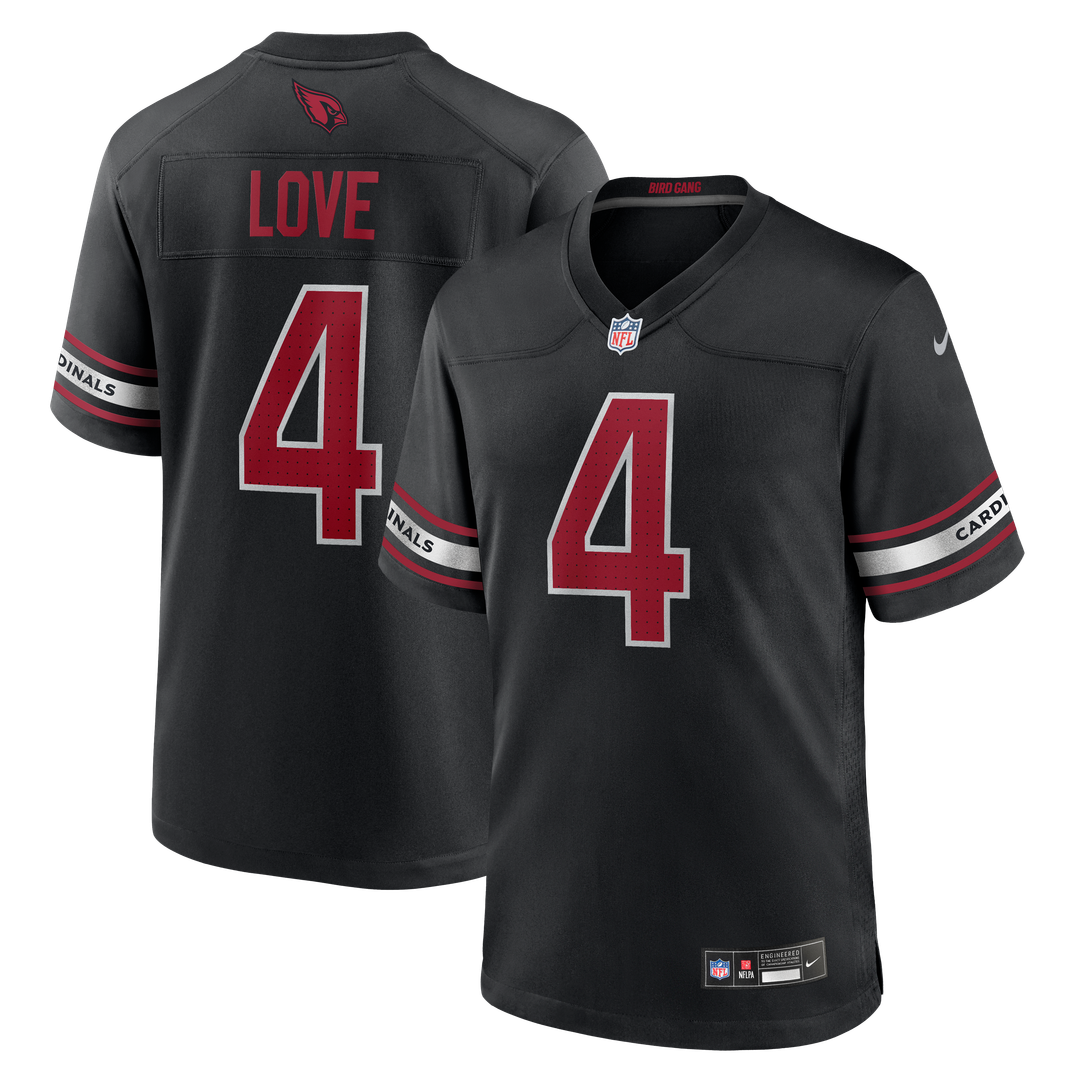 Men's Arizona Cardinals Jeremiyah Love Nike White Game product image 13