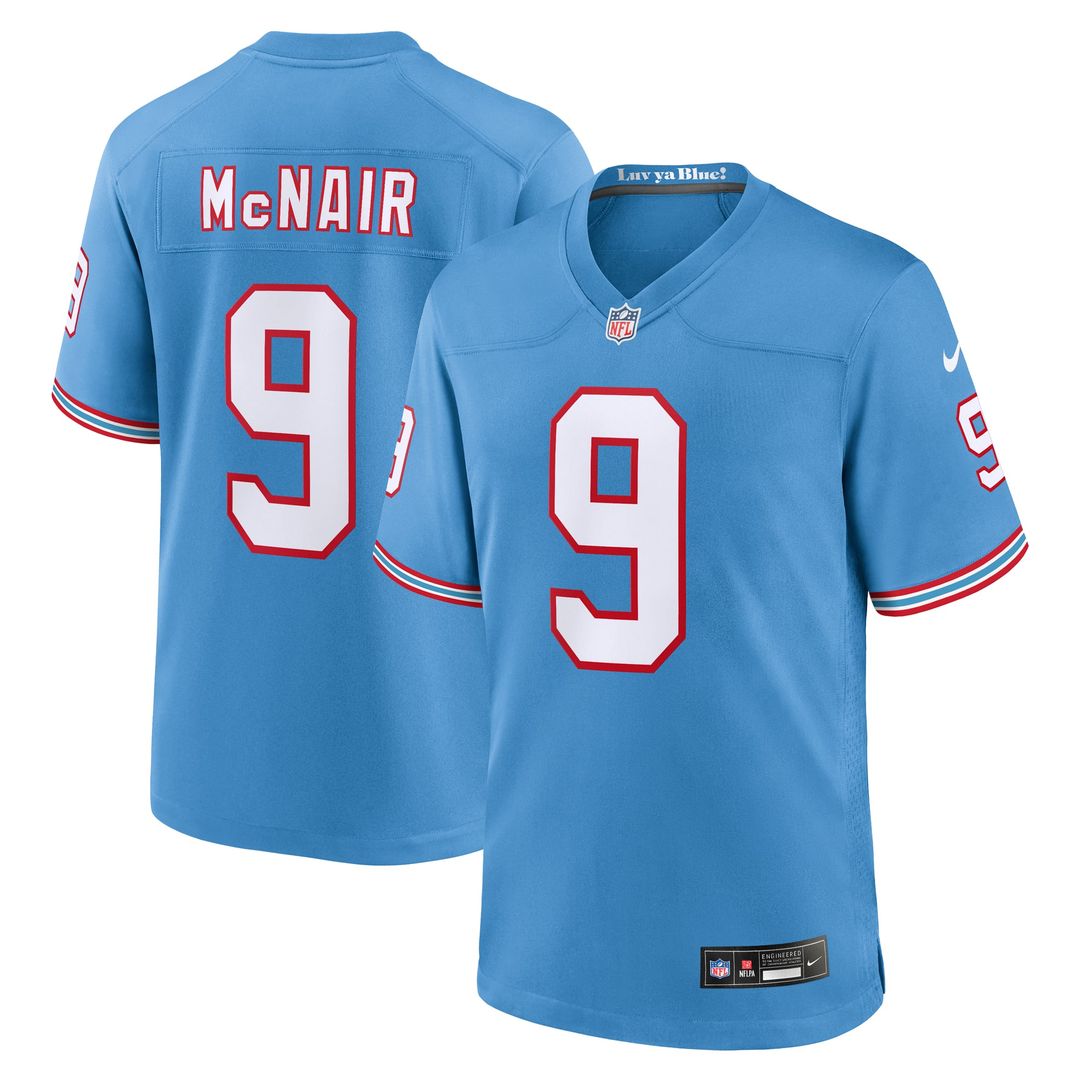 Tennessee Titans Steve McNair Nike Light Blue Retired product image 1