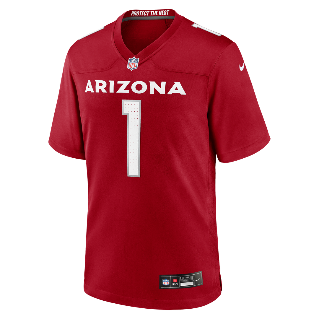 Men's Arizona Cardinals Number 1 Groom Nike Cardinal Game product image 2