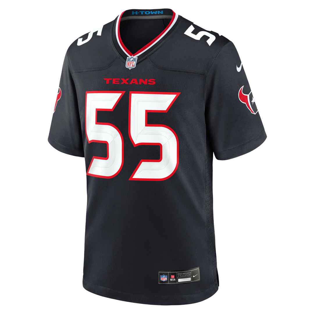 Men's Houston Texans Danielle Hunter Nike Navy Team Game product image 2