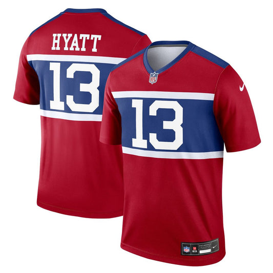 Men's New York Giants Jalin Hyatt Nike Red Legend Player product image 1