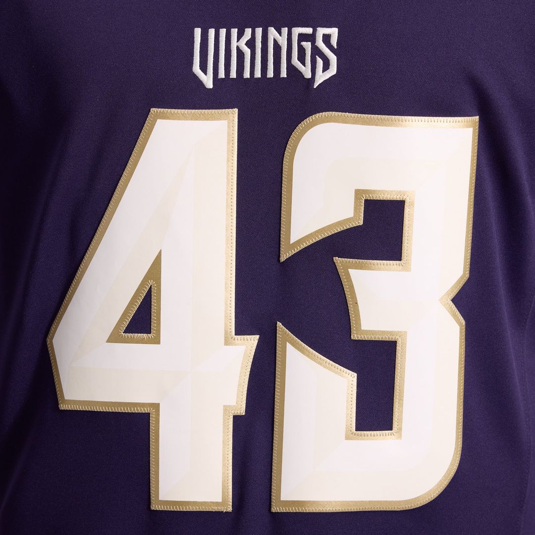 Men's Minnesota Vikings Andrew Van Ginkel Nike Purple 2026 product image 17