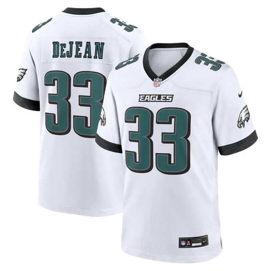 Philadelphia Eagles Cooper DeJean Nike White Game Jersey product image 1