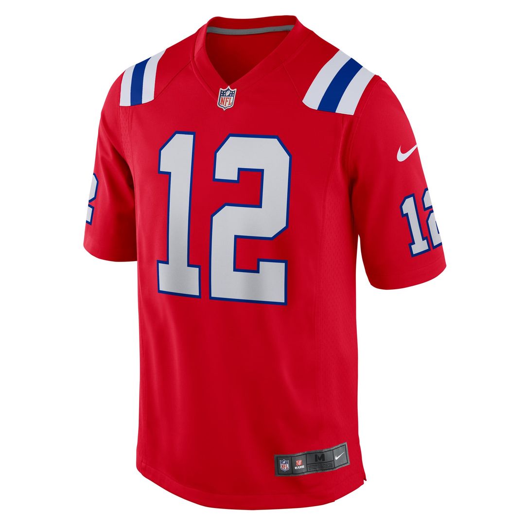 New England Patriots Tom Brady Nike Red Retired Player product image 8