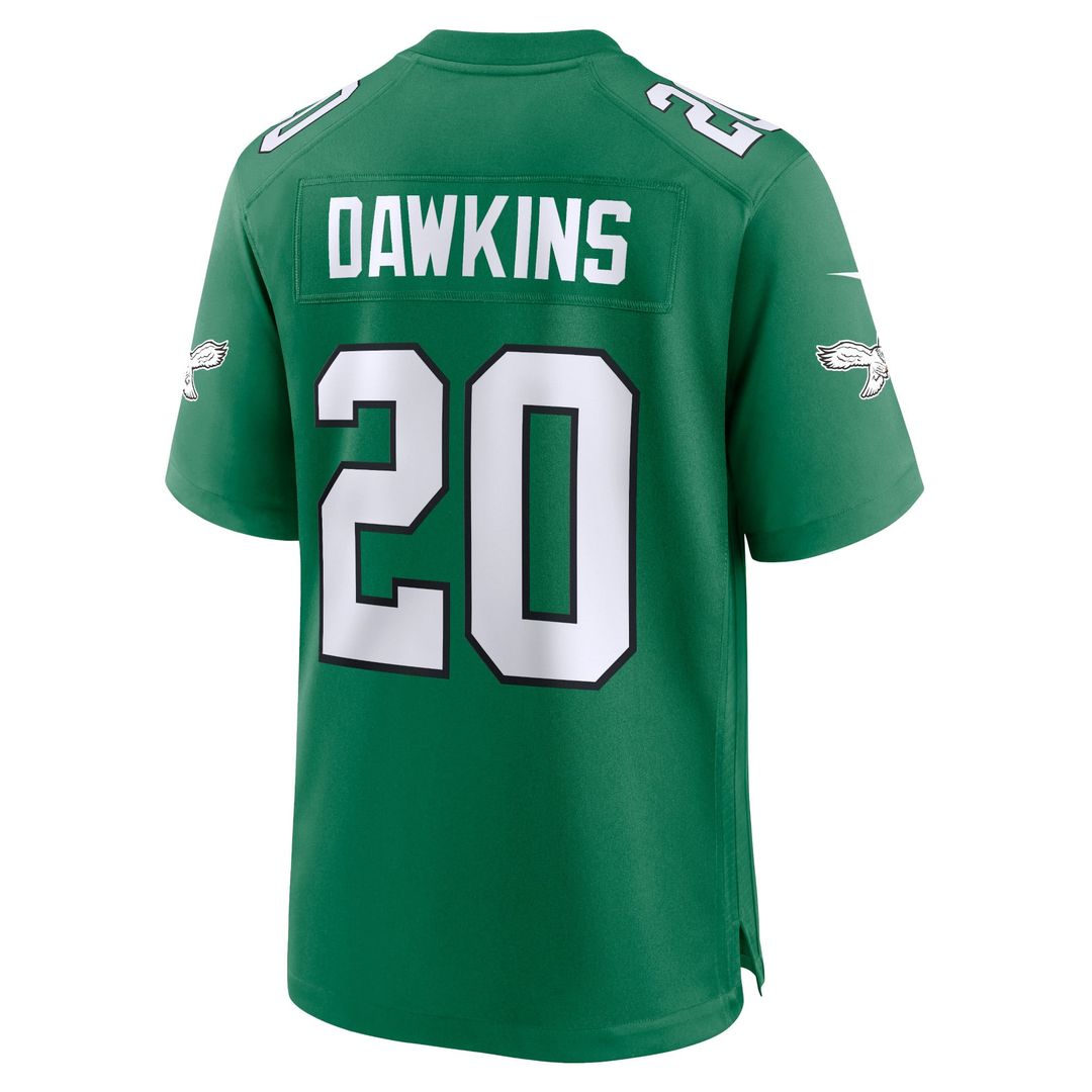 Men's Philadelphia Eagles Brian Dawkins Nike Kelly Green product image 3