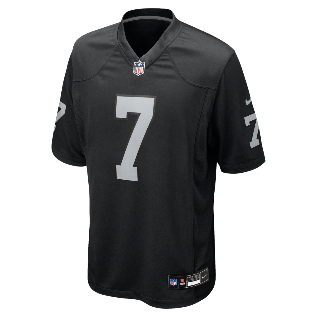 Men's Las Vegas Raiders Quay Walker Nike Black Team Game product image 2