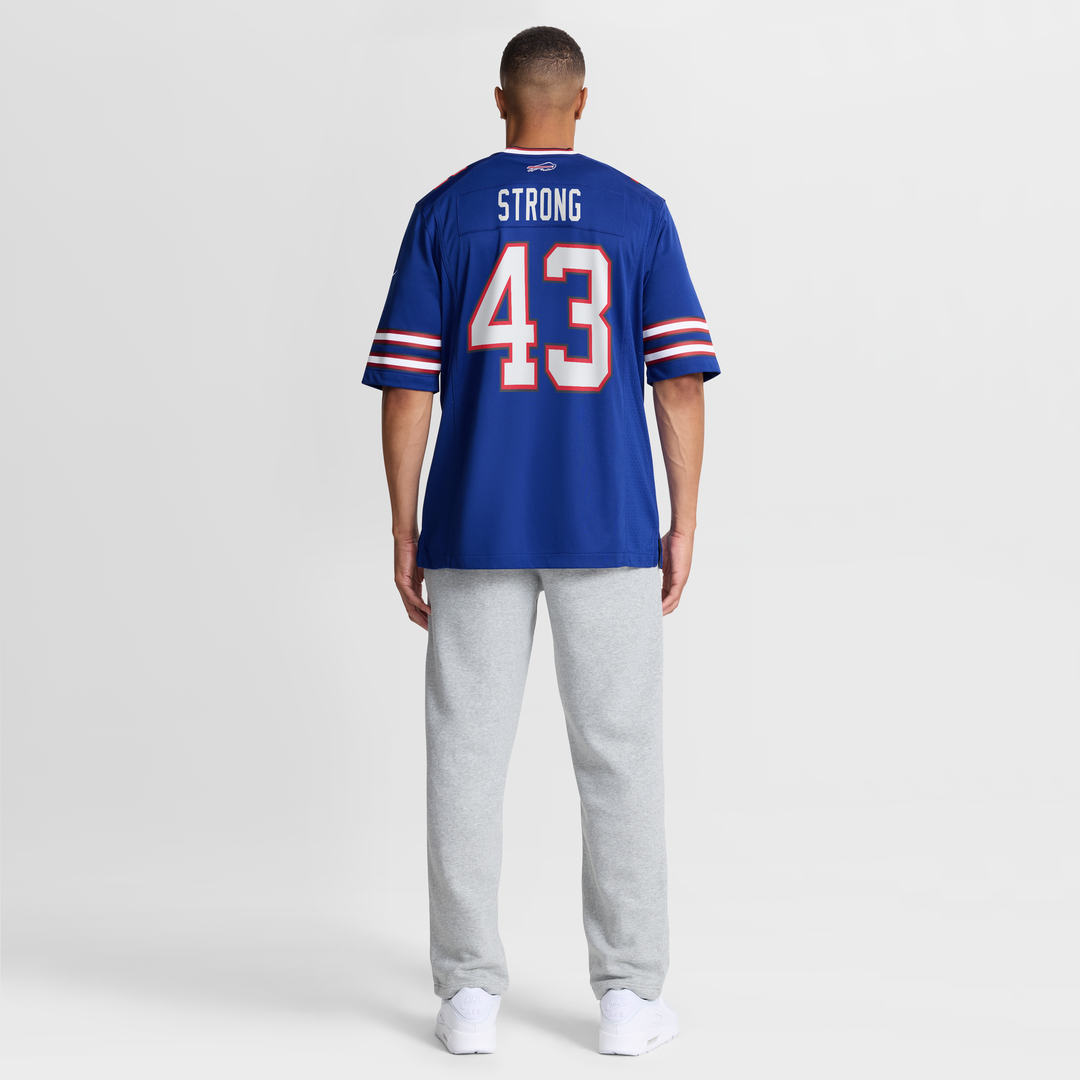 Men's Buffalo Bills Dorian Strong Nike Royal Team Game product image 8