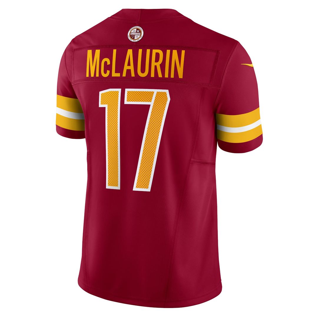 Men's Washington Commanders Terry McLaurin Nike White Vapor product image 8