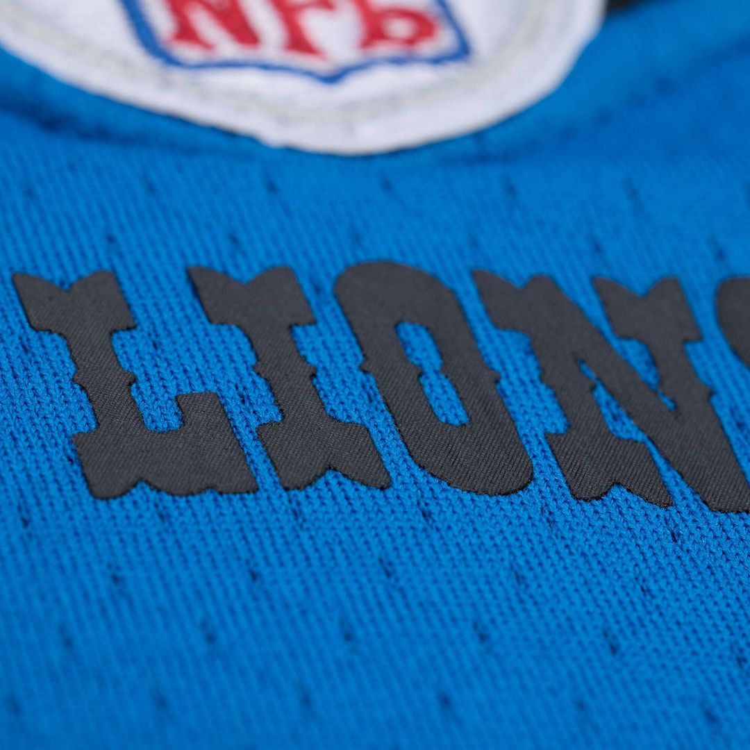 Men's Detroit Lions Calvin Johnson Mitchell & Ness Blue product image 3