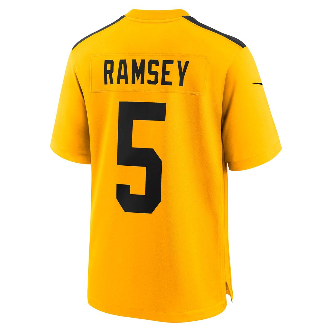 Men's Pittsburgh Steelers Jalen Ramsey Nike Gold Alternate product image 3