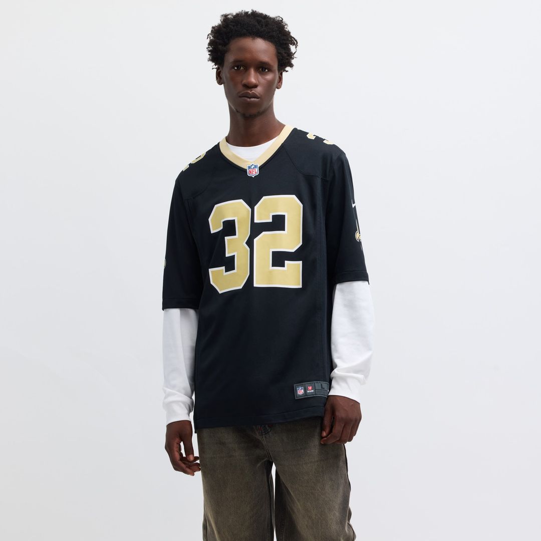 Men's New Orleans Saints Tyrann Mathieu Nike Black Game product image 4