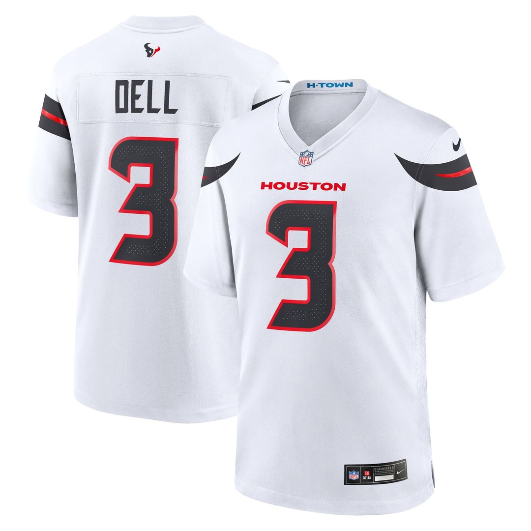 Men's Houston Texans Tank Dell Nike Red Alternate Game product image 21